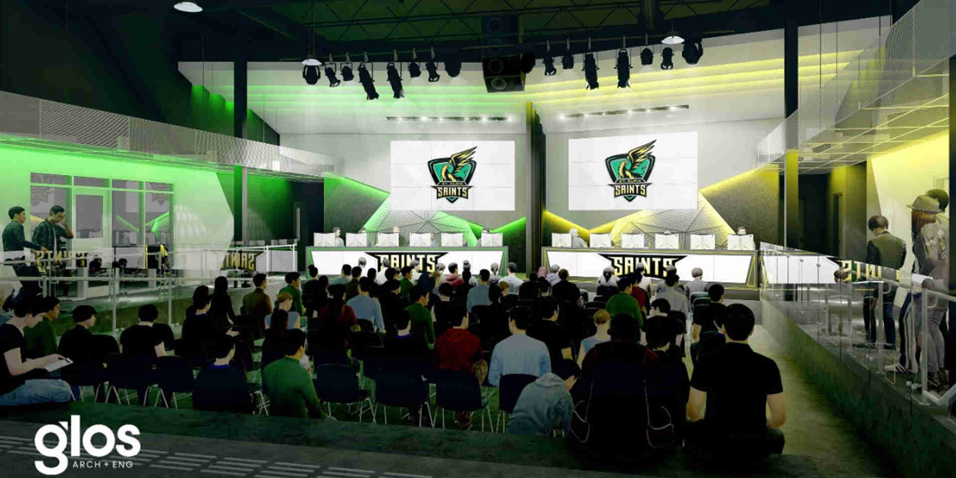Supersized Active Learning - st-clair-college-esports-arena-concept