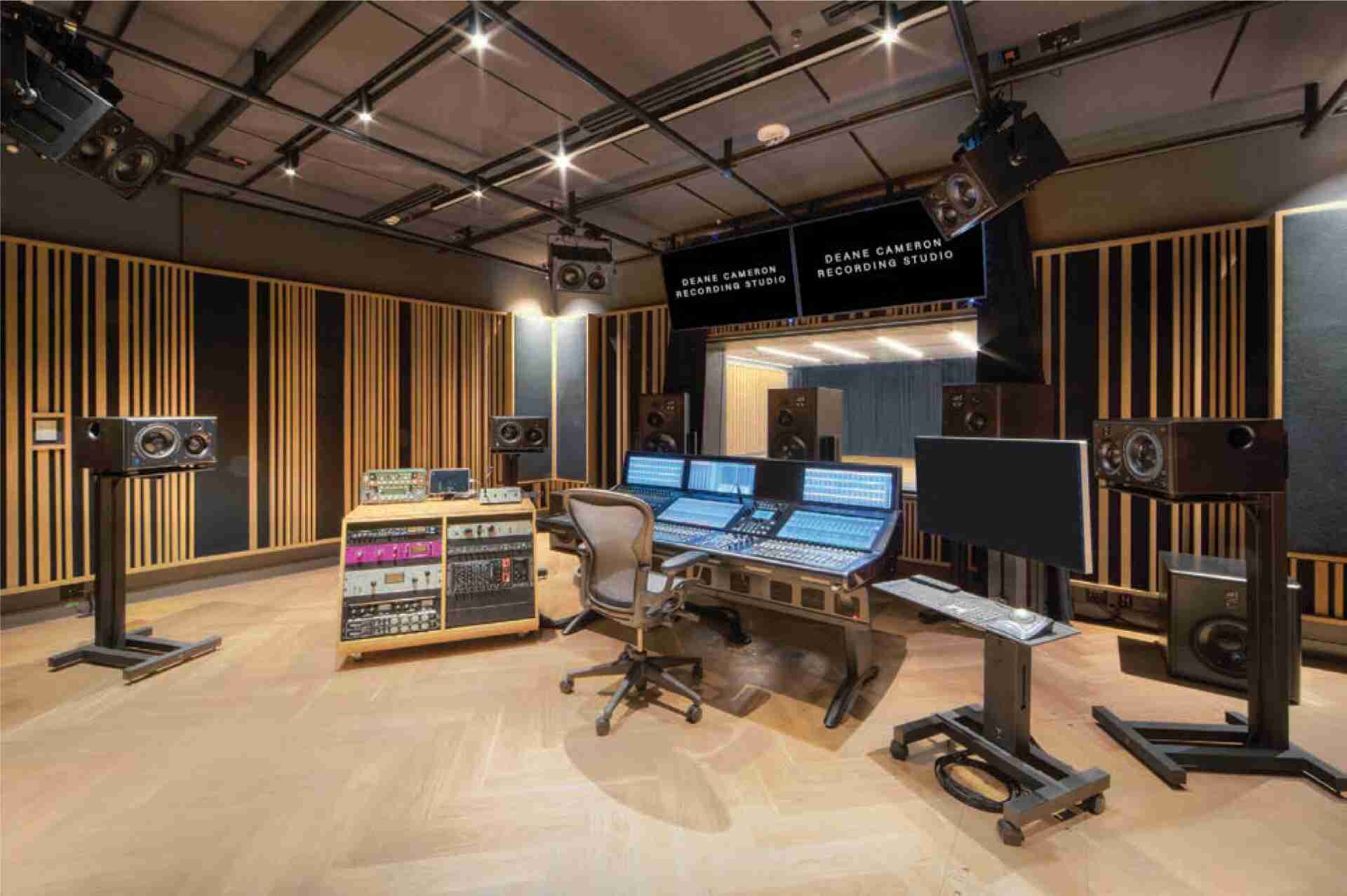 The Music Company - deane-cameron-recording-studio-control-room-interior