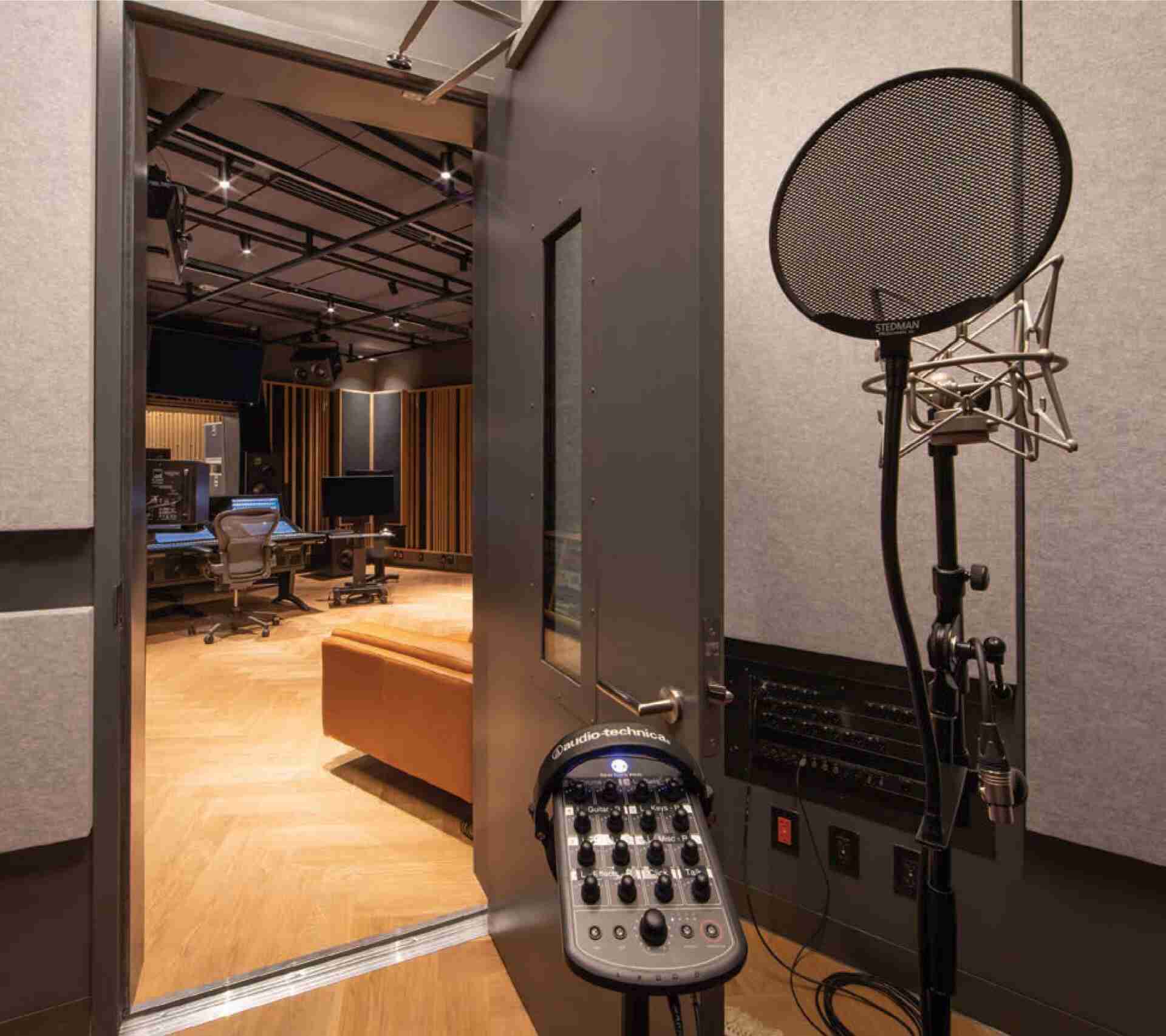 The Music Company - deane-cameron-recording-studio-recording-booth-interior